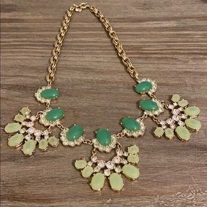 J. Crew statement jeweled necklace